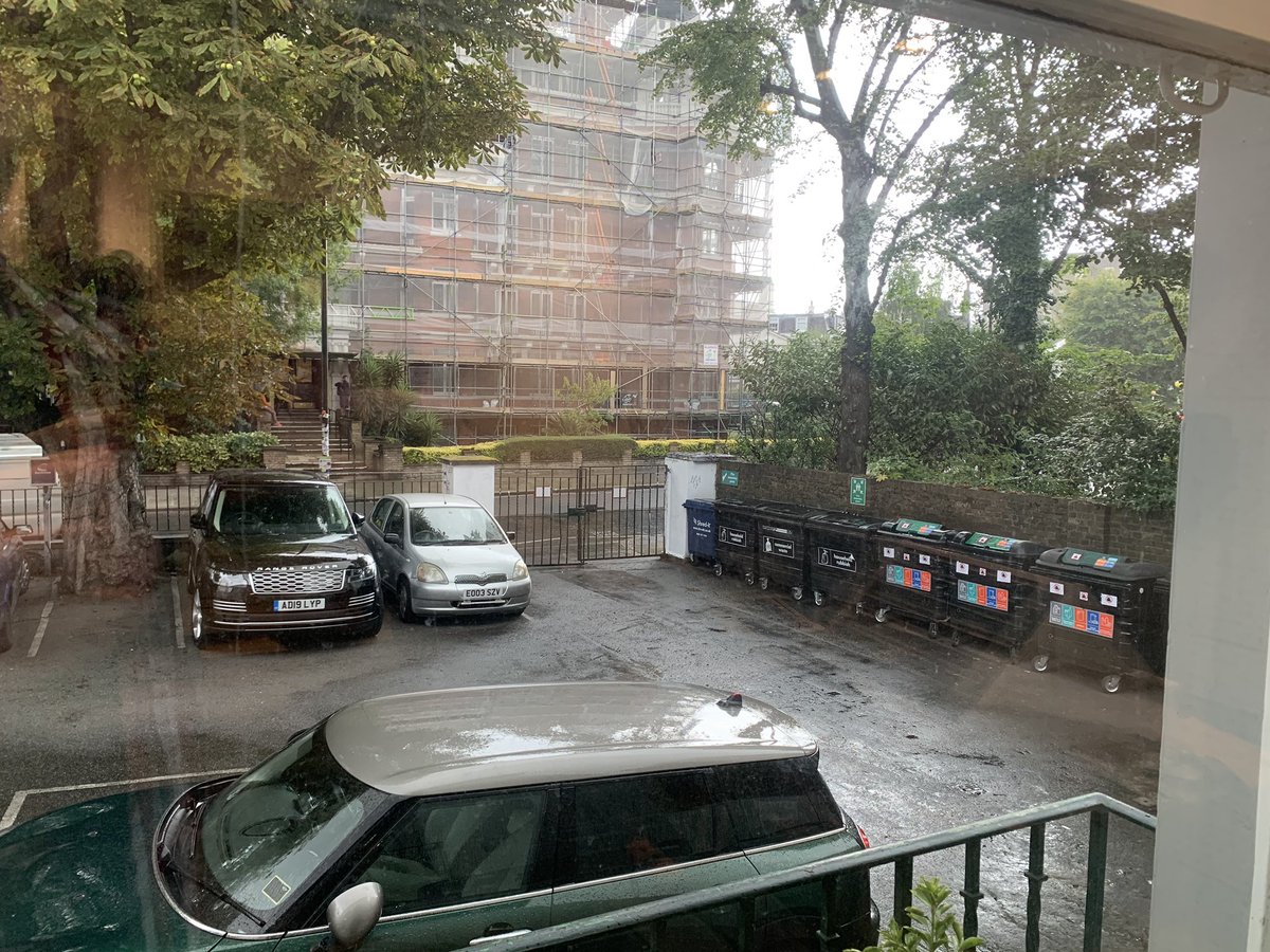 Despite being August it’s a rainy mix day today. Should have worn a jumper...! #librarymusic #AbbeyRoad