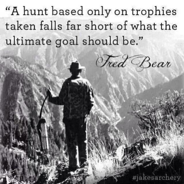 ProisHunting's tweet photo. Bowhunting month vibes from the king of archery! 
#fredbear #bowhunt https://t.co/S6AY8v1La1