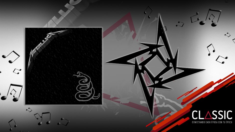 ColorClassic961's tweet photo. En 1991 se lanza el Black Álbum de Metallica.

#Classic #ConectandoCadaÉpocaConTuÉpoca https://t.co/jJz3okliir