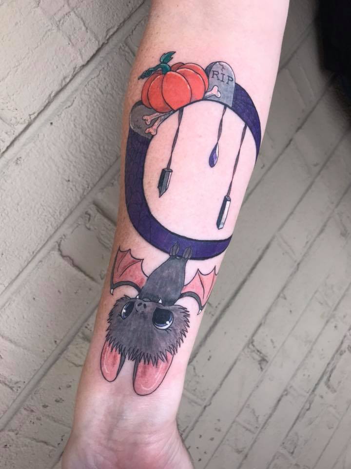 archangel_knox's tweet photo. We love this Custom Halloween tattoo by Courtney French 🎃

For more information about our artists and how to schedule a free consultation, give us a call today at 865-951-0675 https://t.co/KHlLnXrnpQ