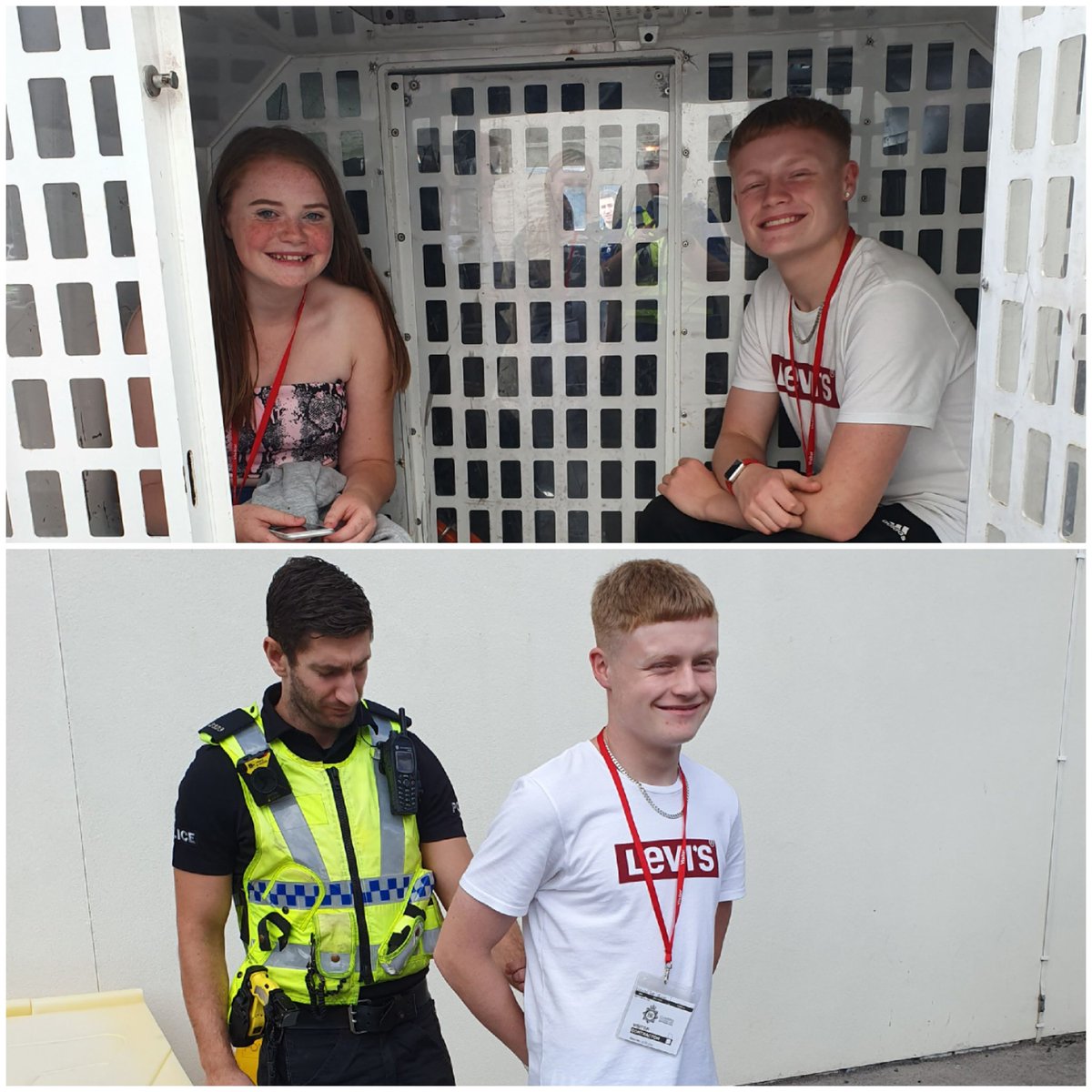furnesspolice's tweet photo. Today we have welcomed a lovely group of young adults from the Hello future group at @furness_college to the Police Station for a tour round. Lots of interesting questions asked and some even agreed to be arrested! #CommunityEngagement #copsofthefuture https://t.co/xCuoto28bO