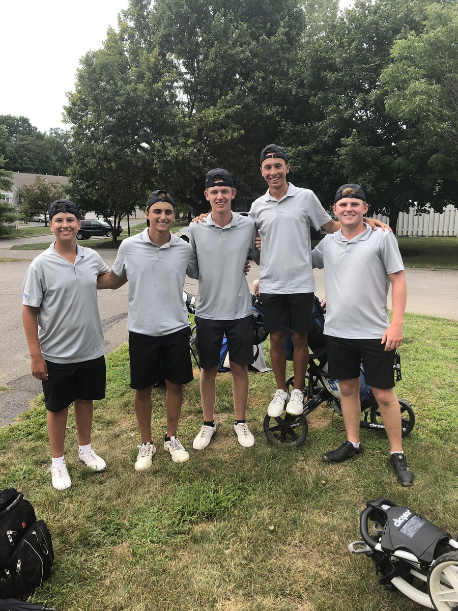 Hilliard Bradley Boys shot a school record 300 today! Total team effort and two personal bests today!  Love this team! #nextshot