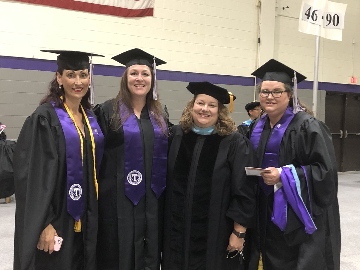 TmateTarleton's tweet photo. Congratulations to the TMATE August graduates! Pictured from left to right: Maryann Porter, Alicia Bernard, Dr. Estes and Jenni Speer. Not pictured: Merisha Berry, Jaynelle Nowell, Caroline Rodriguez and Carleigh Taylor. We could not be more proud of each of you! https://t.co/f4GZU7AZTx