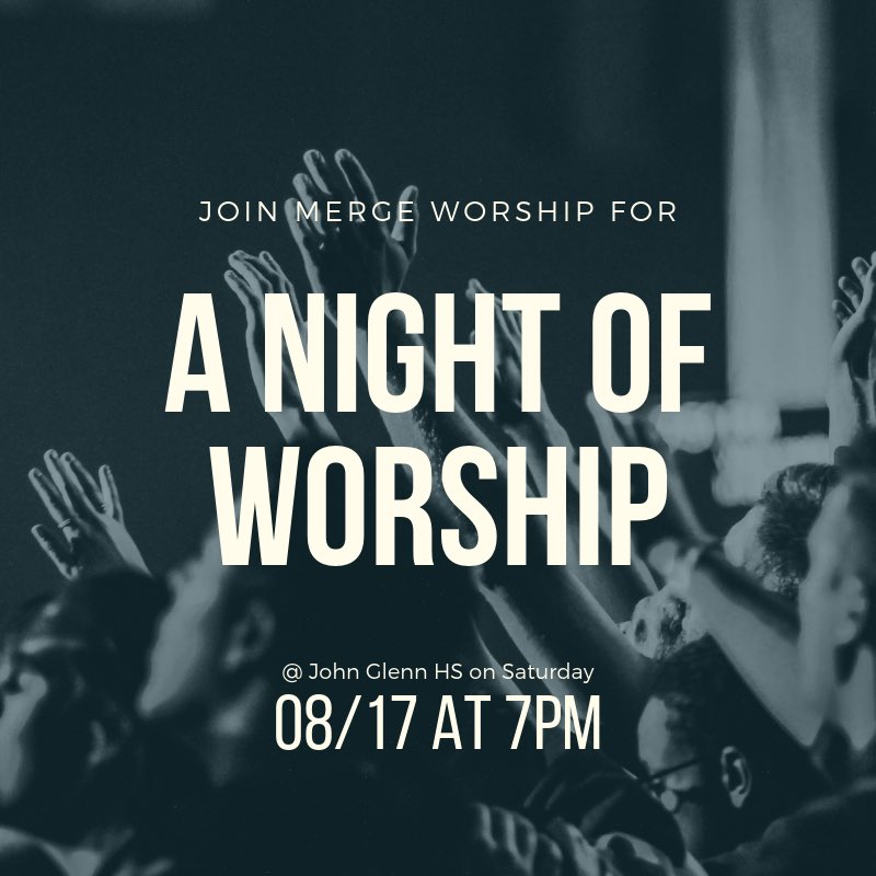 themergecc's tweet photo. Join us! This Saturday @ 7:00 PM https://t.co/16MqpiURz3