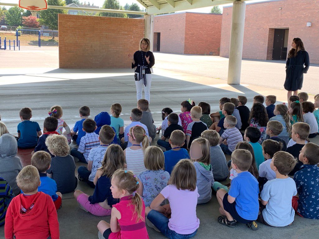 Awesome first day of Kindergarten Jump Start at Felida Elementary. <a href="/VancouverSD/">Vancouver Public Schools USA</a>