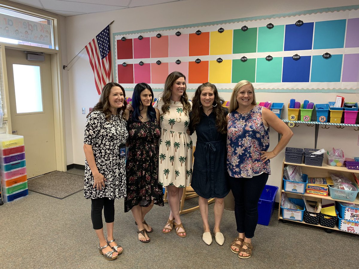 Felida Kindergarten Team is excited and ready for the first day of Kimdergarten Jump Start.