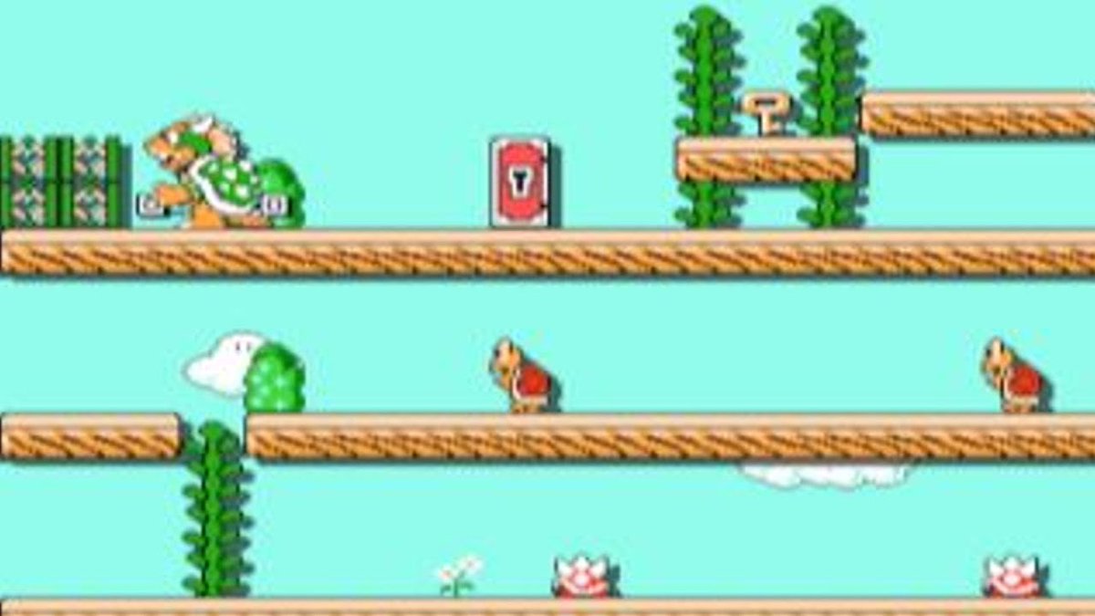 Super Mario Maker ⚡️ Nintendo Nostalgia DK to SMB3 ⚡️ by lokianu 
Link: tinyurl.com/y5qu8osw
#game #guide #let'splay #MarioGameplay #mariomaker #Nintendo #NintendoGameplays #NintendoNostalgia #NintendoNostalgiaDKtoSMB3