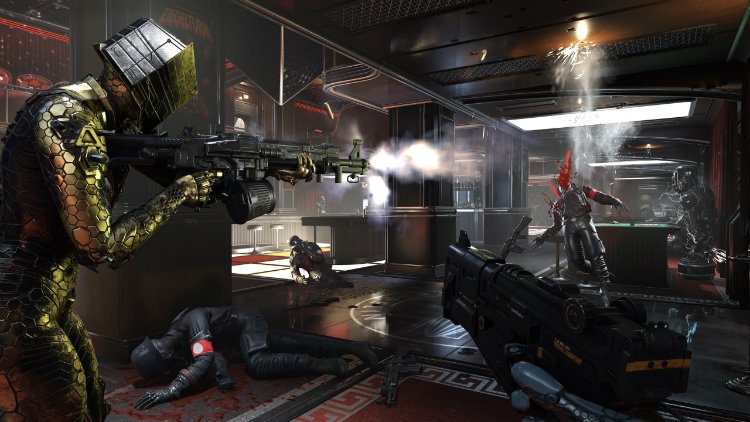 4Scarrs_Gaming's tweet photo. Wolfenstein: Youngblood is a first-person shooter with emphasis on co-op play set in Nazi-occupied Paris during the 80s. Come read my review on the #bestbuyblog #WolfensteinYoungBlood https://t.co/OUPLVZ6mhC https://t.co/HSI3ApyPFU