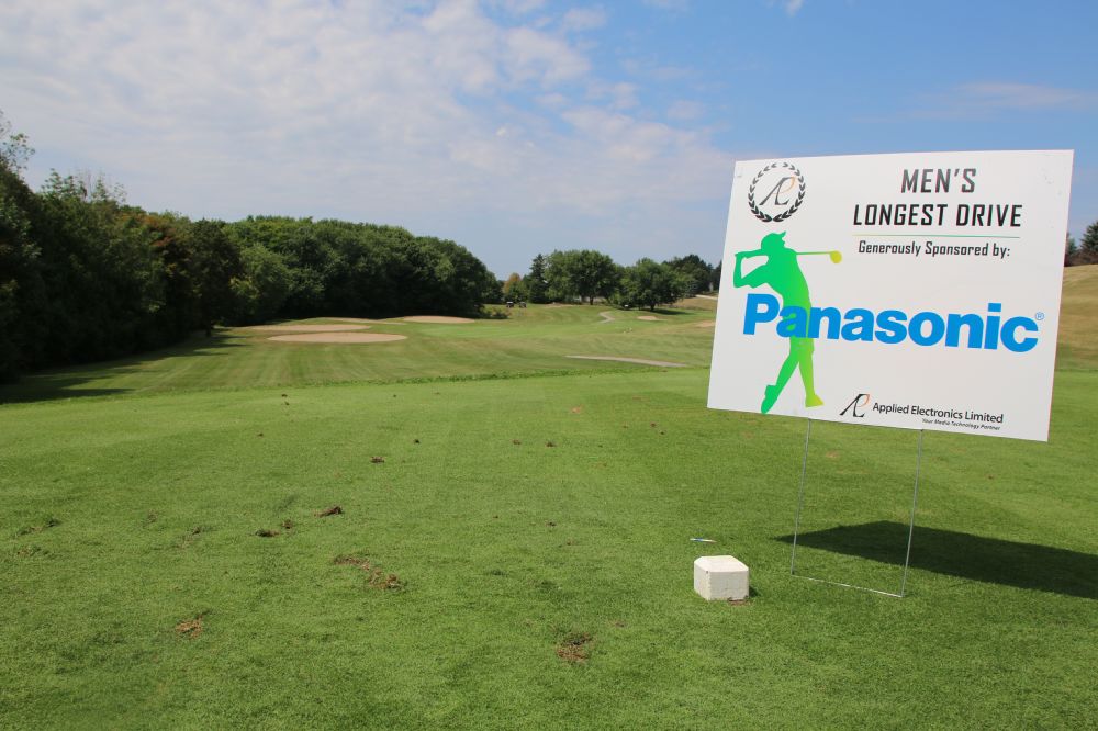 Applied_Lily's tweet photo. Thank you to @PanasonicCanada for sponsoring the Men's Longest Drive contest! #aelgolftourney https://t.co/YN3vwNvd6t