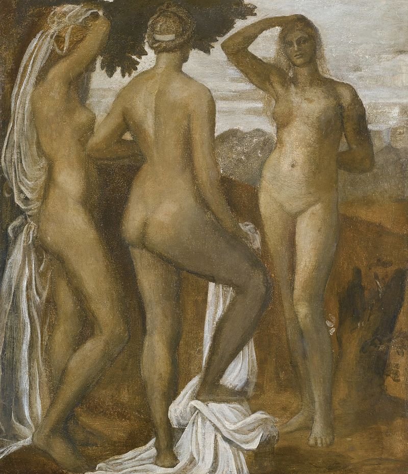 yianniseinstein's tweet photo. Καληνύχτα.George Frederic Watts ( 23 February 1817 – 1 July 1904) was an English painter and sculptor.The Judgement Of Paris https://t.co/FPH23A9uvv