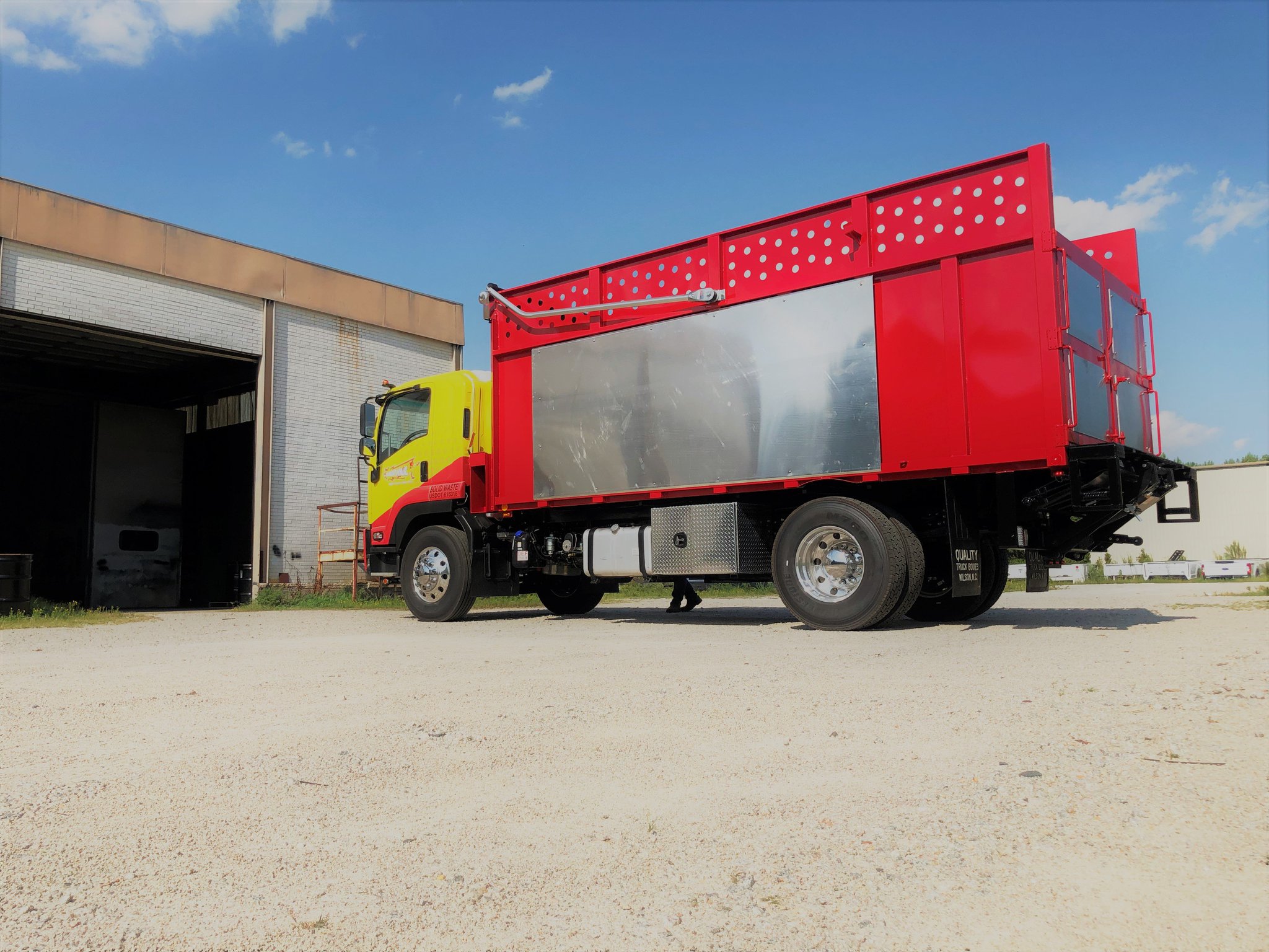 Quality Truck Bodies on Twitter "Holy truck! This beautiful dumpster