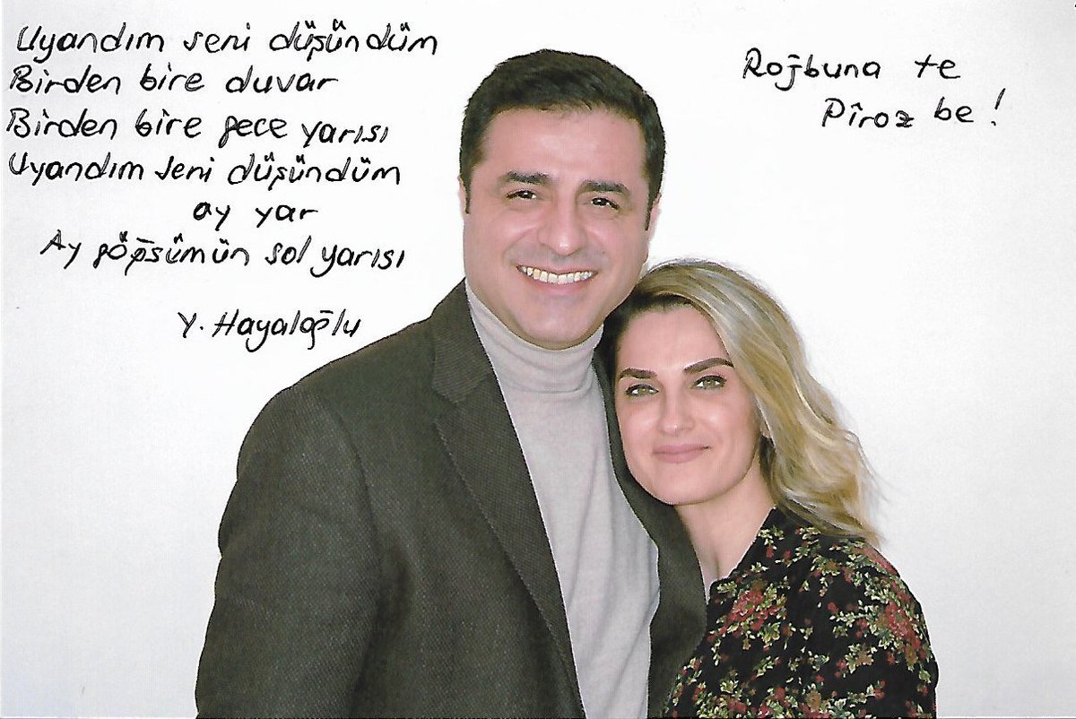 hdpdemirtas's tweet photo. İyi ki doğdun gülüm. Rojbuna te pîroz be. @Basak__Demirtas https://t.co/4h3qudxexS