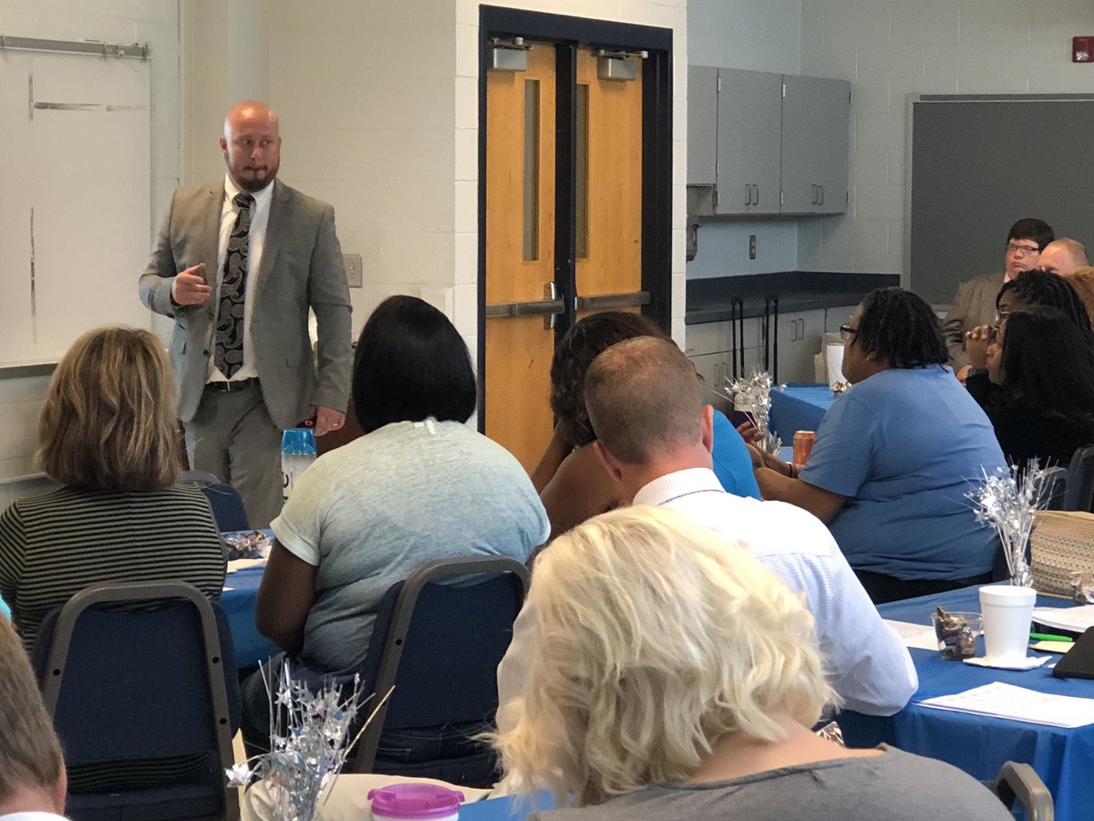 schofieldmiddle's tweet photo. Schofield Middle Teachers are preparing for students through collaborative learning and collective leadership demonstrated by our new Principal Mr. Scott Floyd https://t.co/s1EpyLVBW3