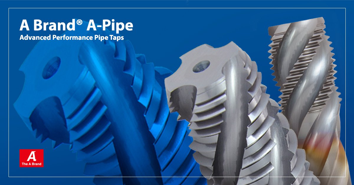 OSGTOOL's tweet photo. The A BRAND® A-Pipe Tap is OSG's newest addition to the A Brand® line up. The A Brand® A-Pipe Tap has enhanced cutting geometry as well as V coating.
Click here to see our full offering: https://t.co/MRm9PmDTrG

#apipe #apipetap #atap #abrand #osg #osgusa #anymaterial #pipetaps https://t.co/6DsesUpIlD