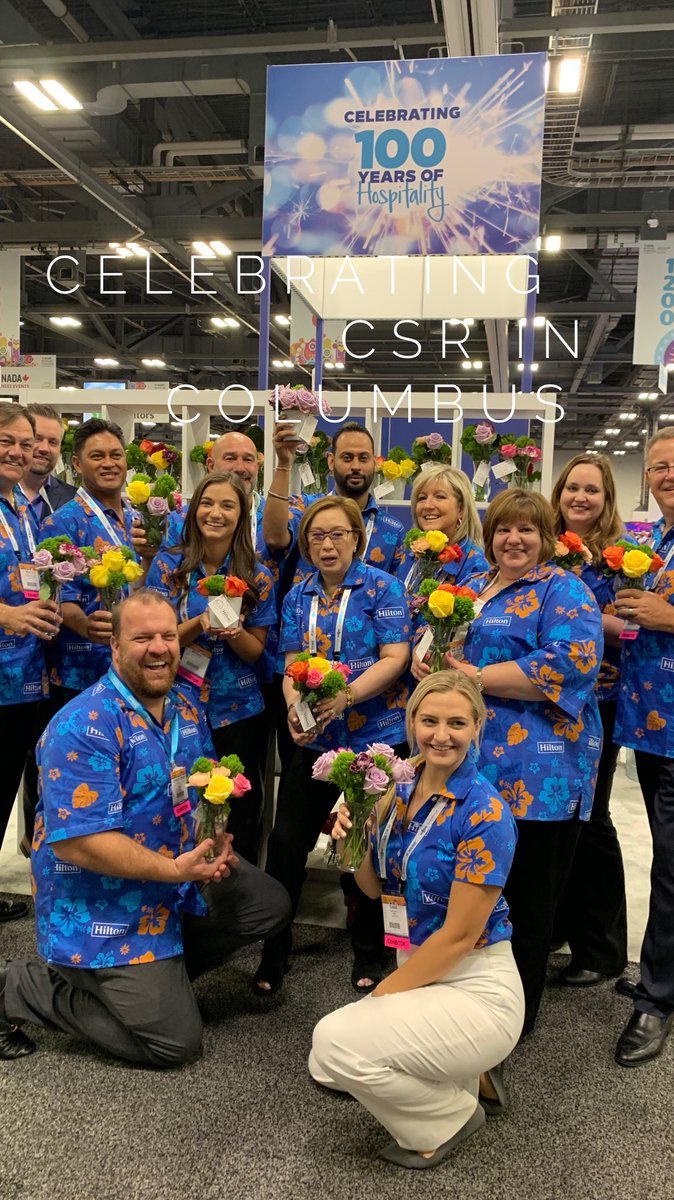 RepeatRoses's tweet photo. Making the most of our mission in Columbus w/the most amazing @HiltonHotels customers + representatives today. Check out Stories to #followthatflower and see #wowwithhilton in action:
https://t.co/TNgamlKh8Y #csr #zerowaste https://t.co/CkrlPnea5A