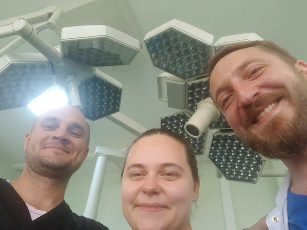 alexandrucarap's tweet photo. Trauma team selfie ๐ with my peeps @CrisBogaciu25 @VladPCiobotaru
#SoMe4Trauma https://t.co/o2P1YL6I7M