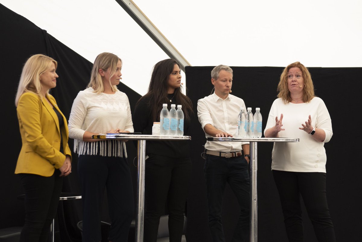 Spanande å diskutera korleis me kan få fleire jenter til å velga Tech og kvifor dette er viktig saman med  <a href="/plannorge/">Plan International Norge</a> under Arendalsuka. Sjølv om det er langt fleire kvinner i Tech enn då eg studerte, er det framleis eit godt stykke att, med 26% bit.ly/2YDwDu