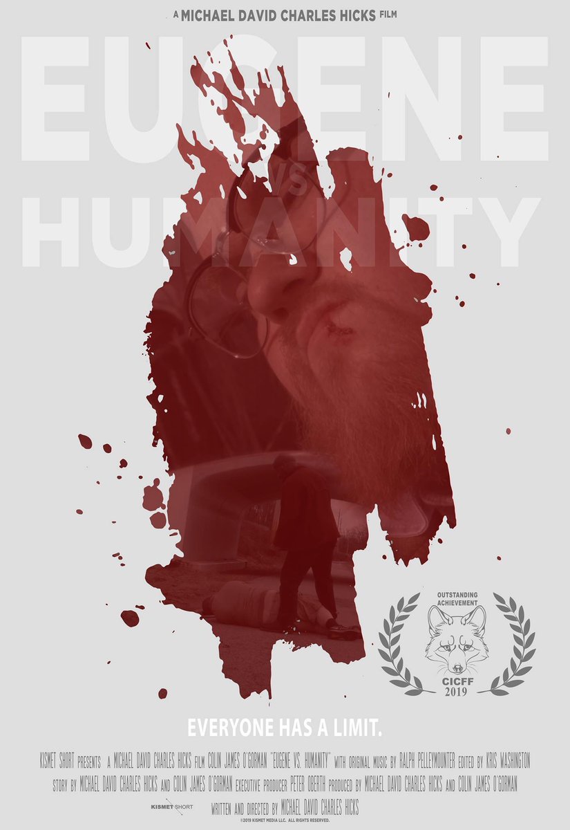 We are proud and honored to announce that #EugeneVsHumanity has been awarded the Outstanding Achievement accolade at the Calcutta International Cult Film Festival!