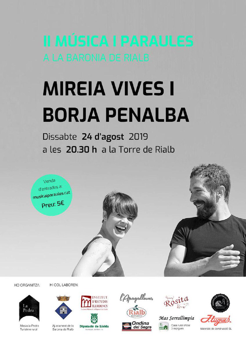 MireiaiBorja's tweet photo. Hi, darlings!! 

Us deixem per ací els pròxims concerts!!

Més info a l'enllaç: https://t.co/FAZaxblvDl

Ganes de veure-vos!!!!! 🤟🥳 https://t.co/jjB8bxpIpT