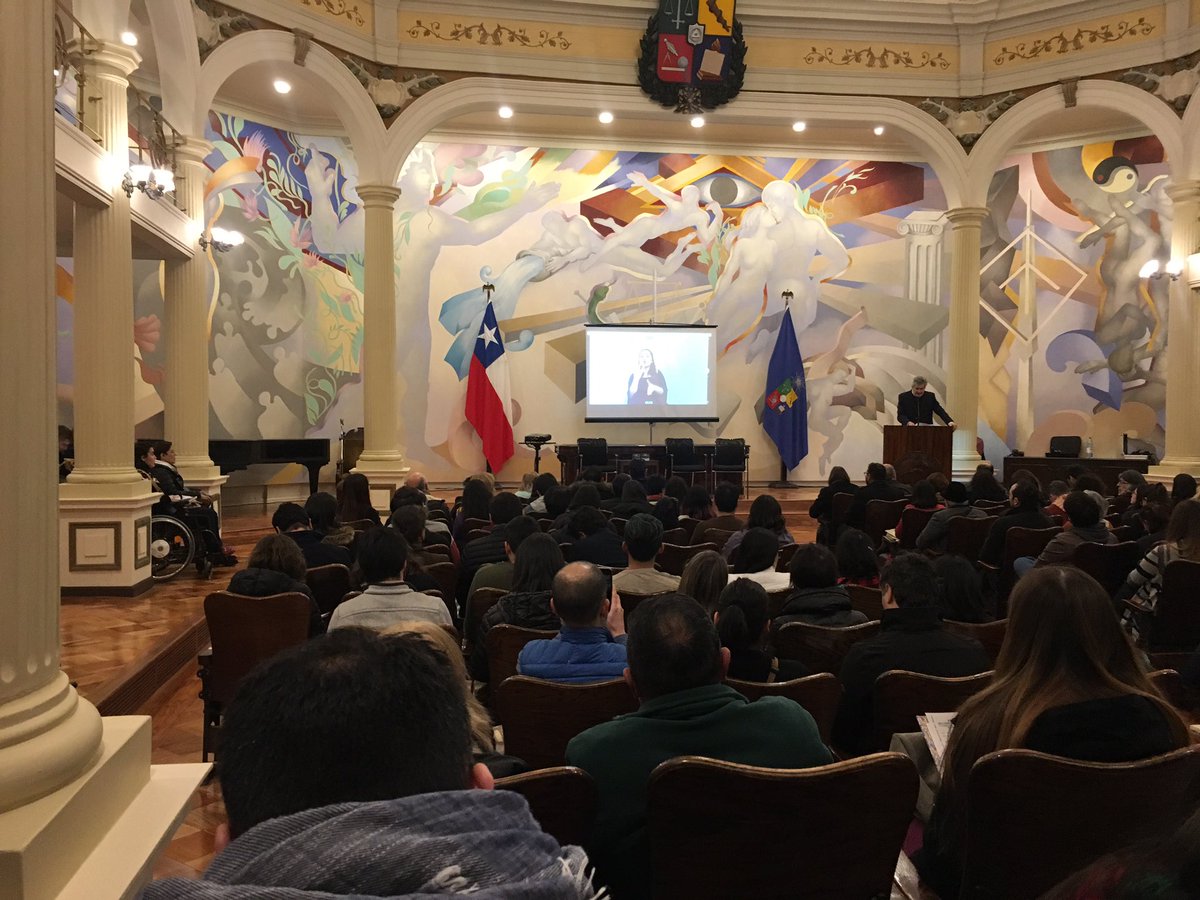 mgaeter's tweet photo. Lanzamiento de Política de Inclusion y Discapacidad, Universidad de Chile @inviuchile @MundoFAU_uchile https://t.co/PQFdOgLl1H