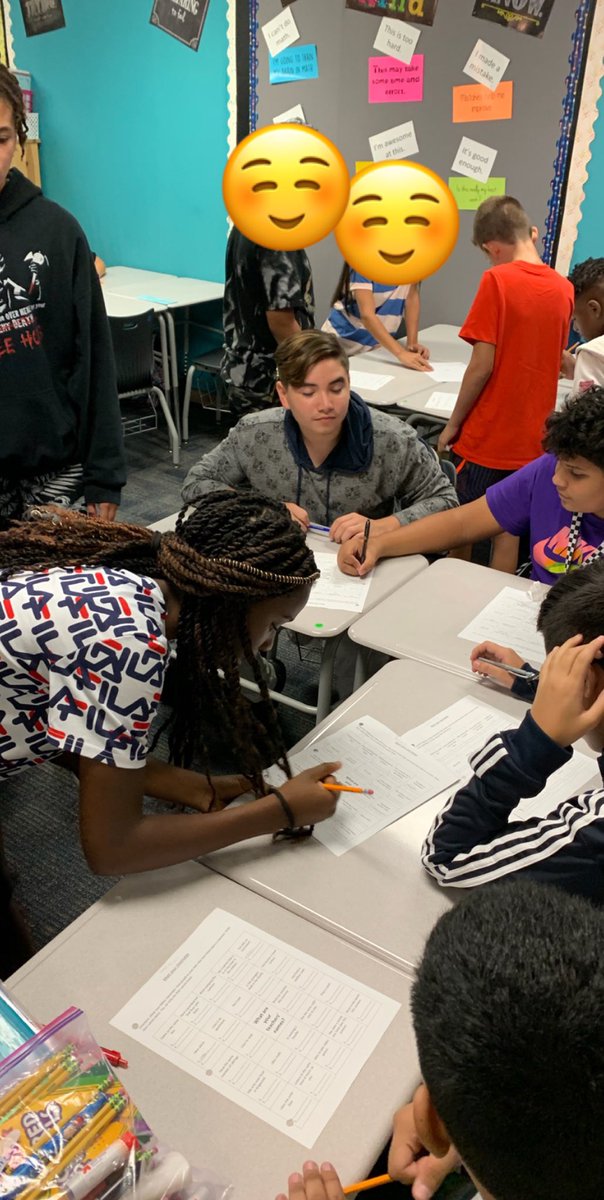 math_msquared's tweet photo. My 8th graders getting to know each other a little better #kmscougarpride #kmsmath https://t.co/r3eYPxdOL6