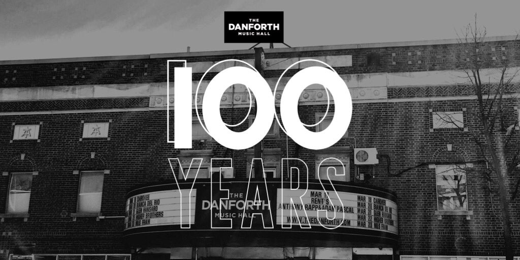 BroadviewDanBIA's tweet photo. The Danforth Music Hall celebrates 100yrs this coming wknd. The city &amp; #broadviewdanforthbia will be hosting a special celebration out front of @TheDanforthMH with the building owner, the owners of the Music Hall and members of the community. Stay tuned for what is to come! #tdot https://t.co/hwPEiwY7do