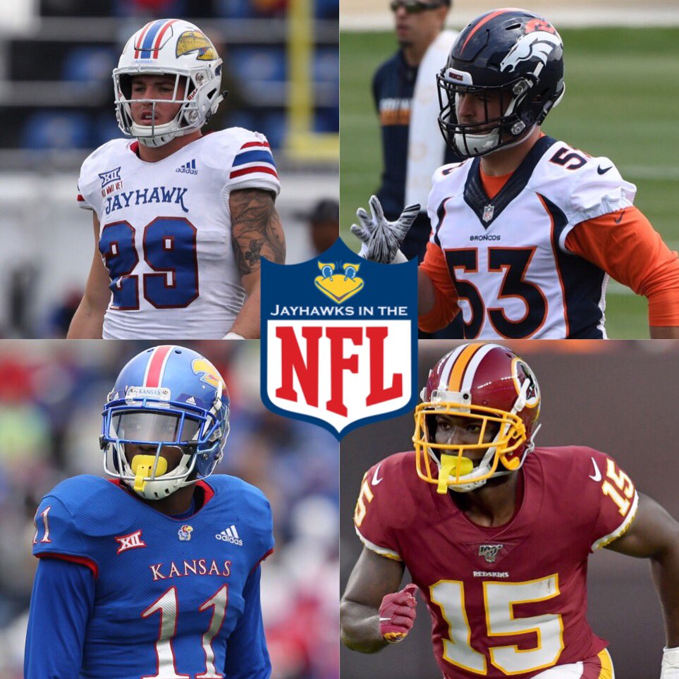 NFL_Jayhawks's tweet photo. Joe Dineen and Steven Sims on their new squads! #JayhawksInTheNFL https://t.co/HnigaFz5YD
