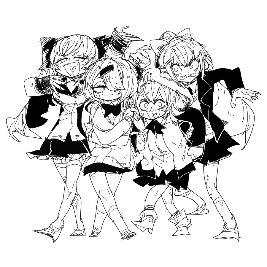 樋口楓 ,椎名唯華 「! 」|ちぐ齒莖ダサわやかのイラスト