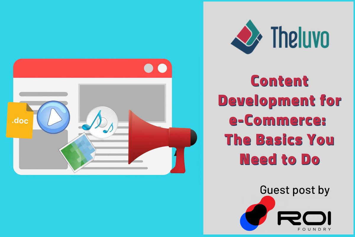 Before your #ecommerce store becomes the next Amazon, you need to follow these steps to develop the right kind of #content for your amazing #product. Read all about it in the newest guest blog post from our partners at <a href="/RoiFoundry/">ROI Foundry</a> 
buff.ly/2YN7I88 
#GuestPost