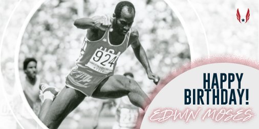 Happy birthday two-time Olympic medalist and two-time world champion Edwin Moses!!   