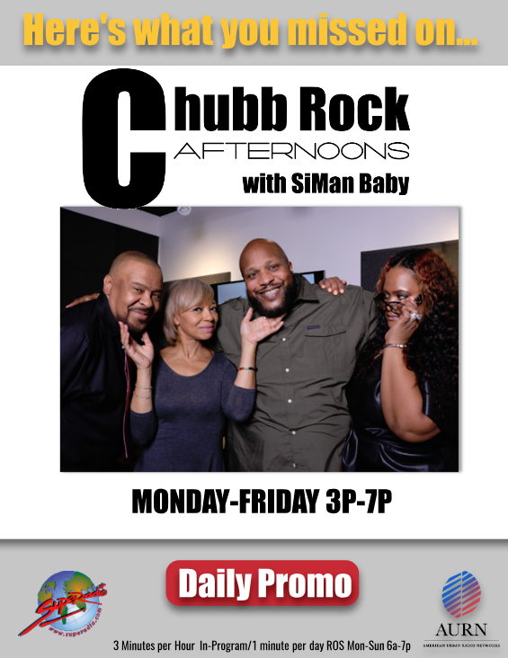SupeRadio1's tweet photo. Here's Some of What You Missed on The Chubb Rock Show... - https://t.co/KgjmLmEEVP https://t.co/eGBUoqlV0k