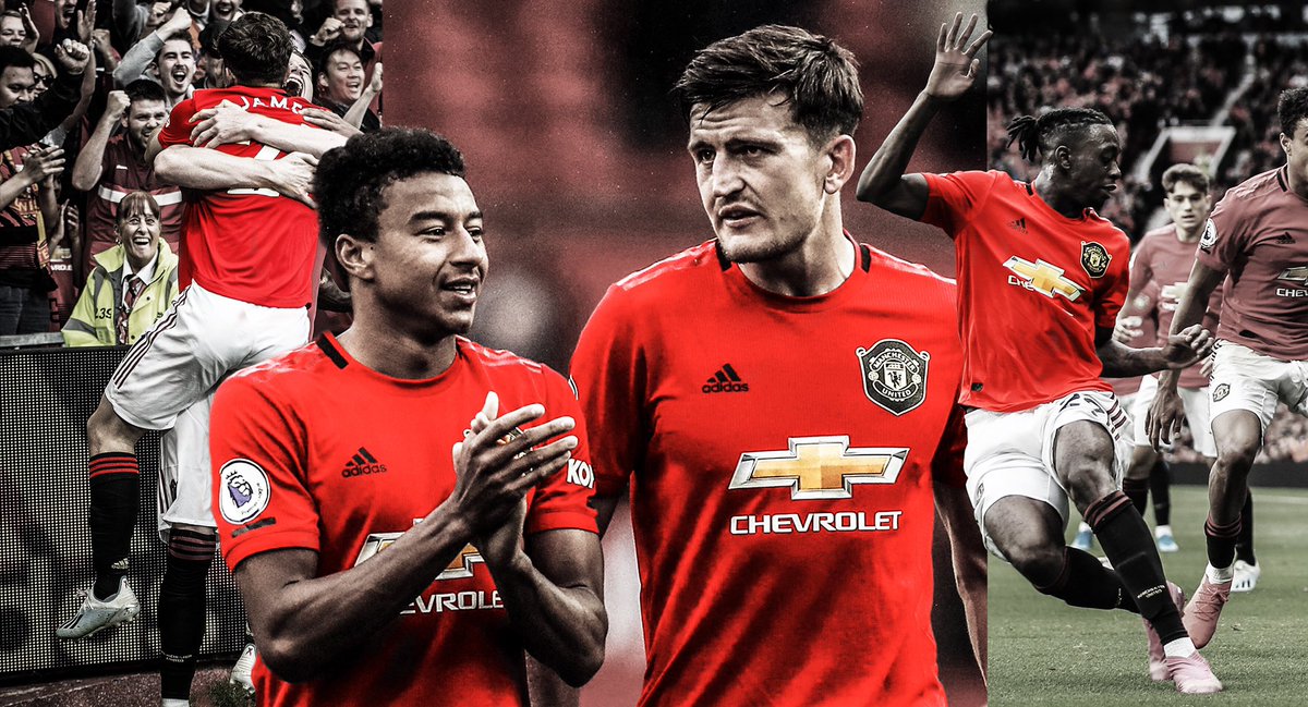 Welcome To The Theatre of Dreams 🔴 Spidey aka <a href="/awbissaka/">Aaron Wan-Bissaka</a> 🕷 The Flash aka <a href="/Daniel_James_97/">Daniel James</a> ⚡️The Beast aka <a href="/HarryMaguire93/">Harry Maguire</a> 🦍