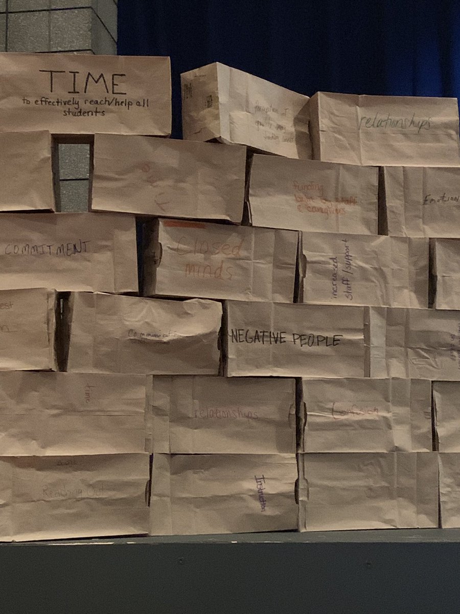 Lori_VanLeer's tweet photo. The SDOW staff is back at it and preparing for our students to arrive on Thursday. Training in relationships and restorative practices. #firstclassstaff #sdowcares #bluejaypride https://t.co/M6im0MZ6v1