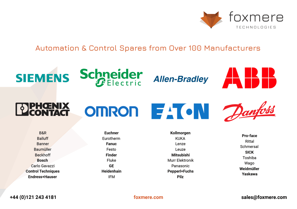 foxmere's tweet photo. We help #manufacturers to replace individual automation &amp; control components instead of performing complete system upgrades. This approach to maintenance saves serious time &amp; money. All you have to do is enquire and we'll take care of everything else.

👉 https://t.co/oKiNBUFyfo https://t.co/scVQGSZsmZ