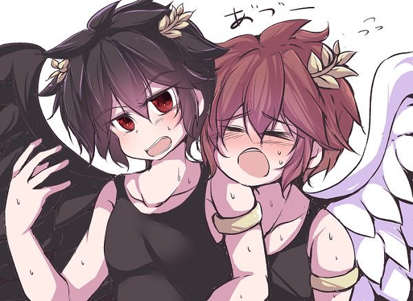 こはぎ ちゅんざき 定期的にピット君とブラピを描かないと飢えてしまいそうになるので落書きっ ピット ブラックピット T Co Ohci7mribs Twitter