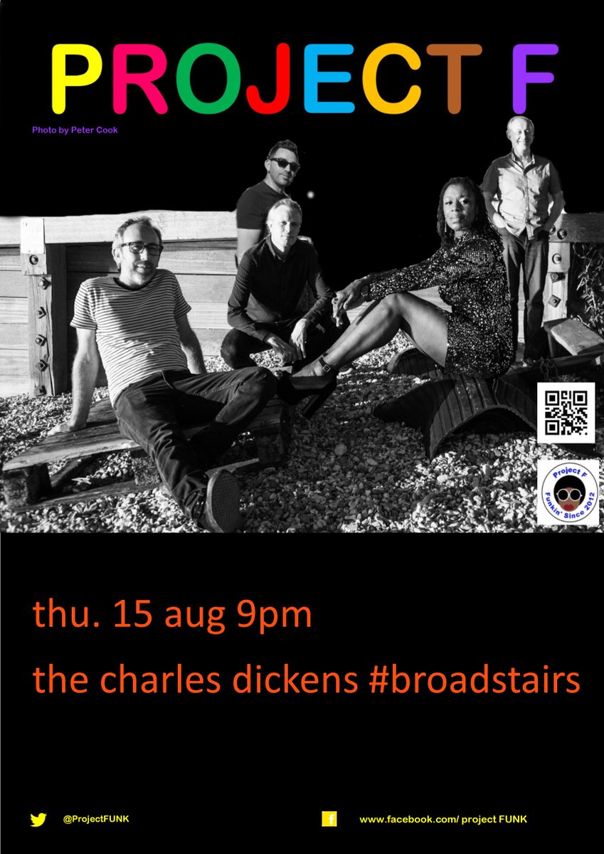 ProjectFUNK's tweet image. There's Folk and then there's Funky Folk

Thurs 15 @TheCharlesDicke 9pm #Broadstairs #folkWeek #funky #partyband #weddingband #BlackGirlsRock  #Kent @broadstairslive @WOBroadstairs