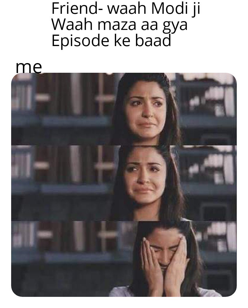 boyonbatmobile's tweet image. Are you feeling same ??? 😂😂😂
#ManVsWild
#ManvsModi