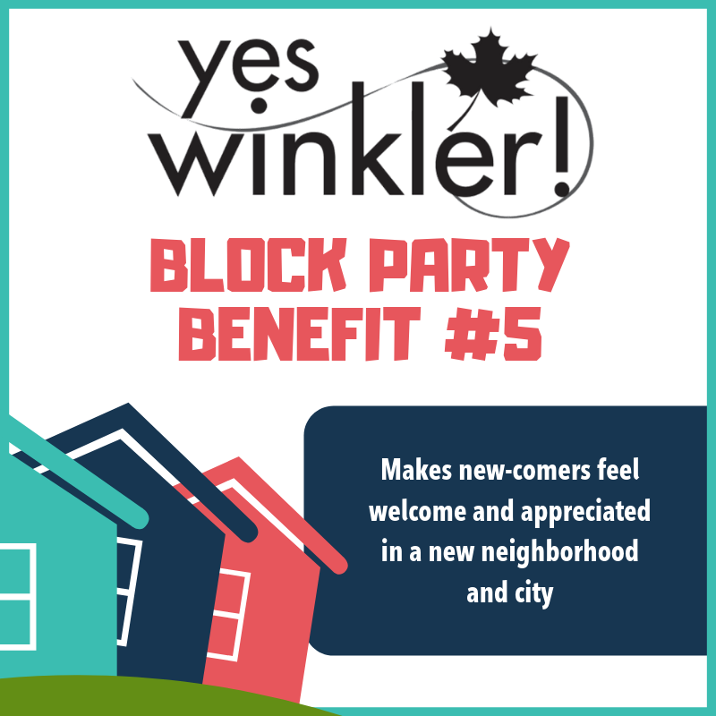We look forward to hearing about your 2019 block parties! #knowyourneighbors #yeswinkler