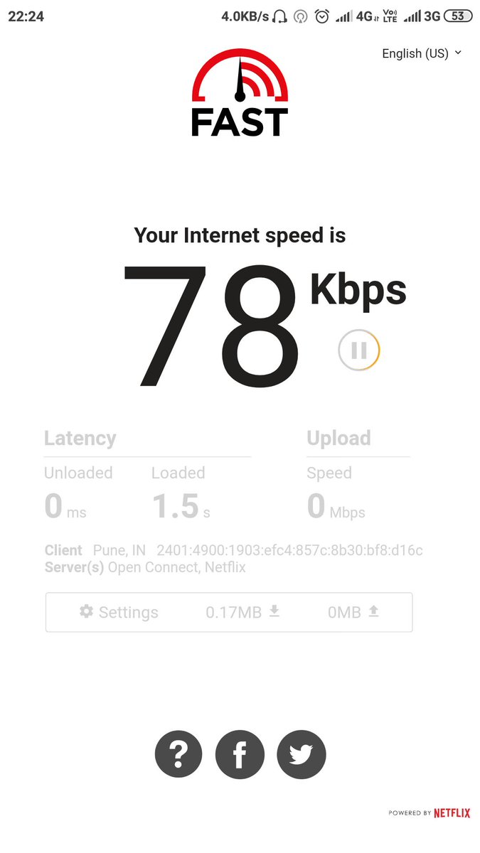 shubsmufc's tweet photo. Thank you @airtelindia for this amazing 4G experience!! Same since day 1 of porting to Airtel. 
#Best4gNetwork #AirtelSucks https://t.co/sIvPLIH72K