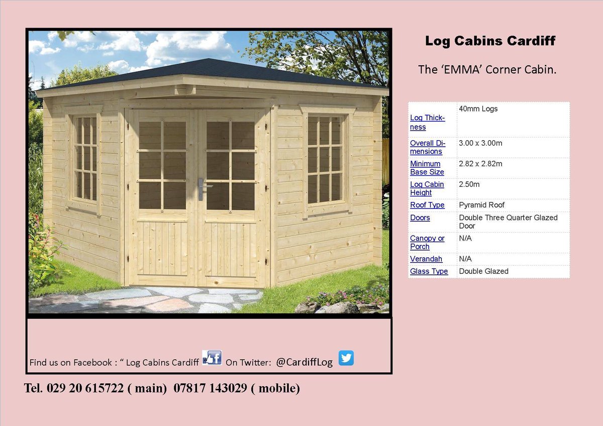 Log Cabins Cardiff Cardifflog Twitter