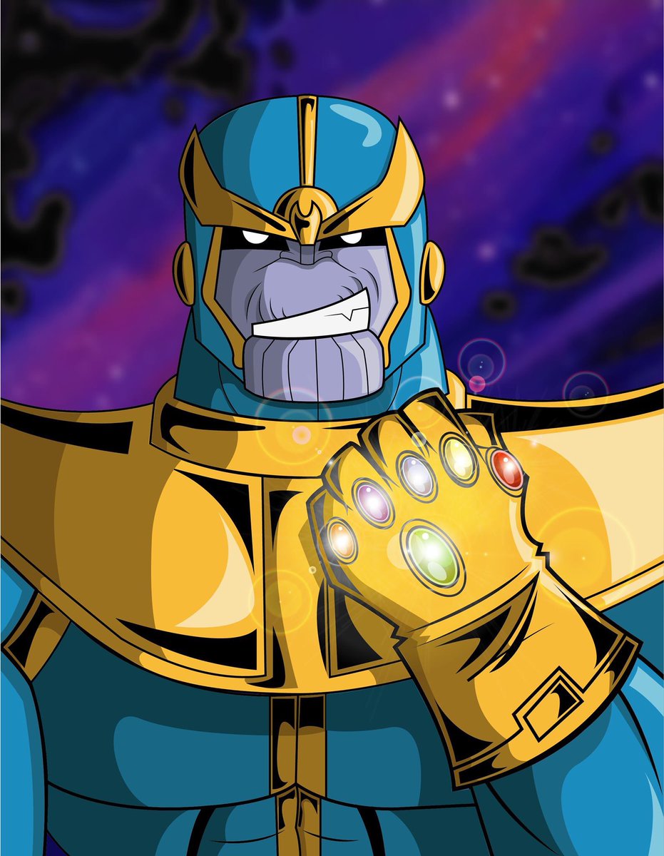 Axel Hurtado On Twitter I Am Inevitable Thanos Marvel Cartoon Thanos