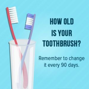 VFDental's tweet photo. Have you changed your toothbrush lately? #90days #toothbrush https://t.co/yK1op0o3B6