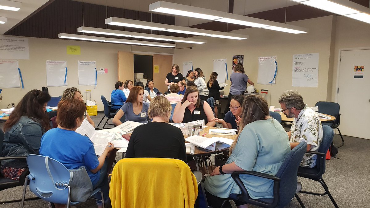 NewarkUSD's tweet photo. Implementing the SEAL Module.  What a way to start the year!!! TK, Kinder and 1st Grade teachers learning of/about English Learner research. https://t.co/DTjgBYTIgn