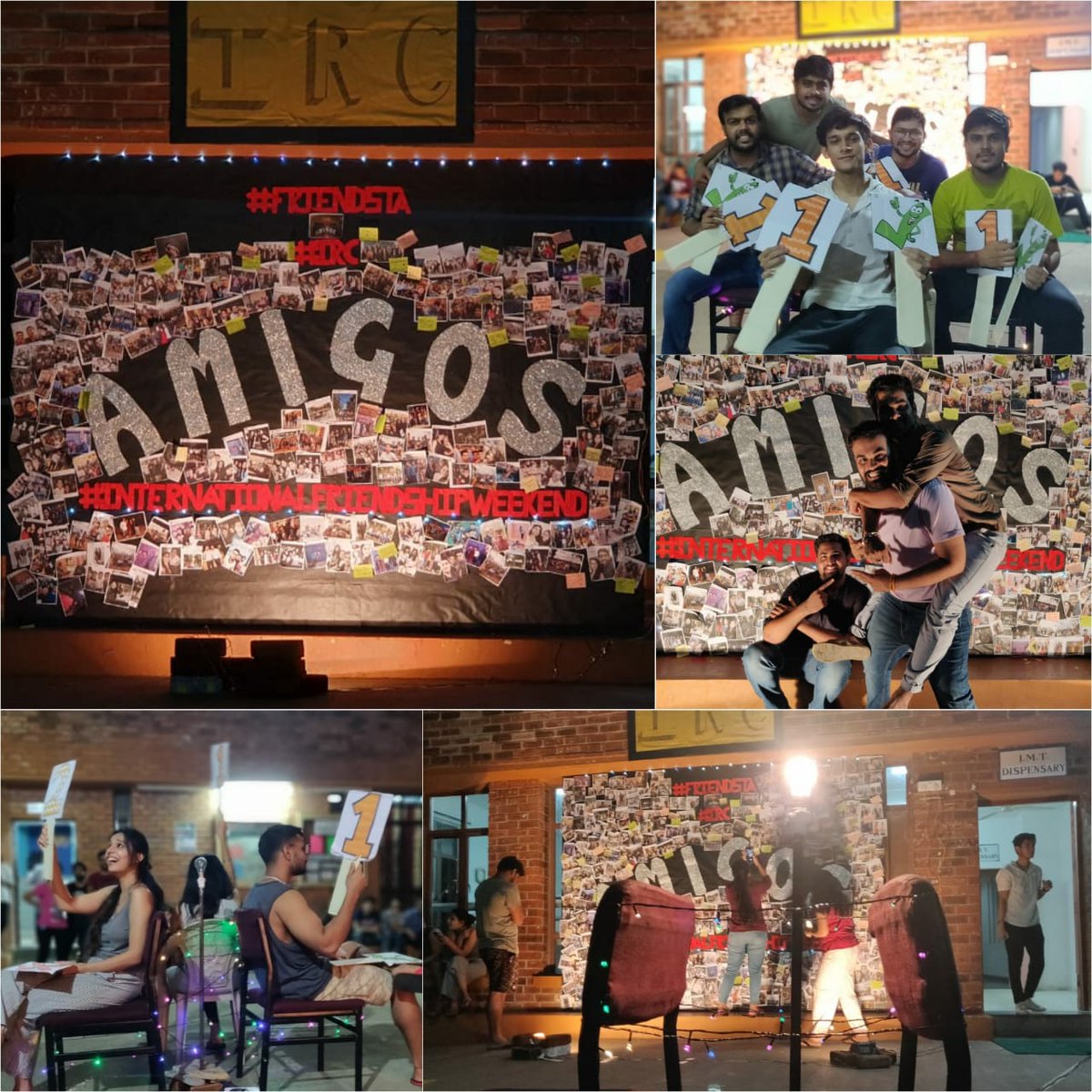 The International friendship weekend celebrated by <a href="/IRC_IMTNAGPUR/">International Relations Committee, IMT Nagpur</a> students, created an enlightened ambience through laughter, music, smiles &amp; ofcourse some wonderful memories!
#IRC #FRIENDSTA #FriendshipWeekendCelebrations