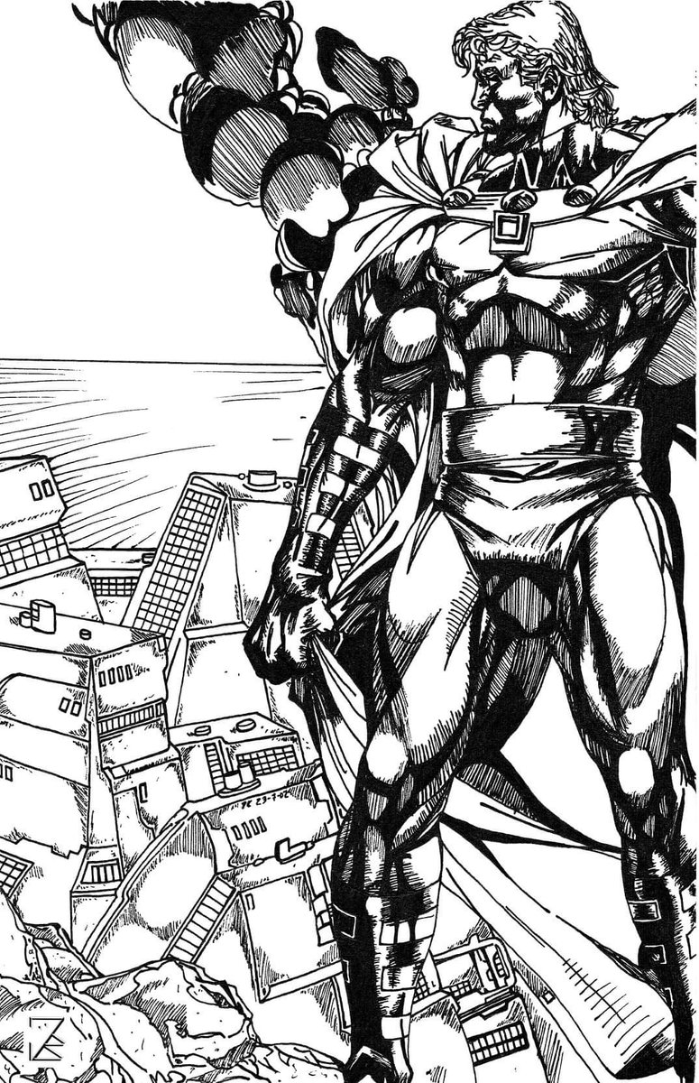 jayc24381's tweet photo. Drew this in 2002 after reading the Magneto Rex mini-series. Magneto is one of my favourite comic villains that can be bad and good at the same time.
#Marvel #Comics #Magneto #XMen #AspiringArtist #InSearchOfInspiration https://t.co/kXYQA7AA0k