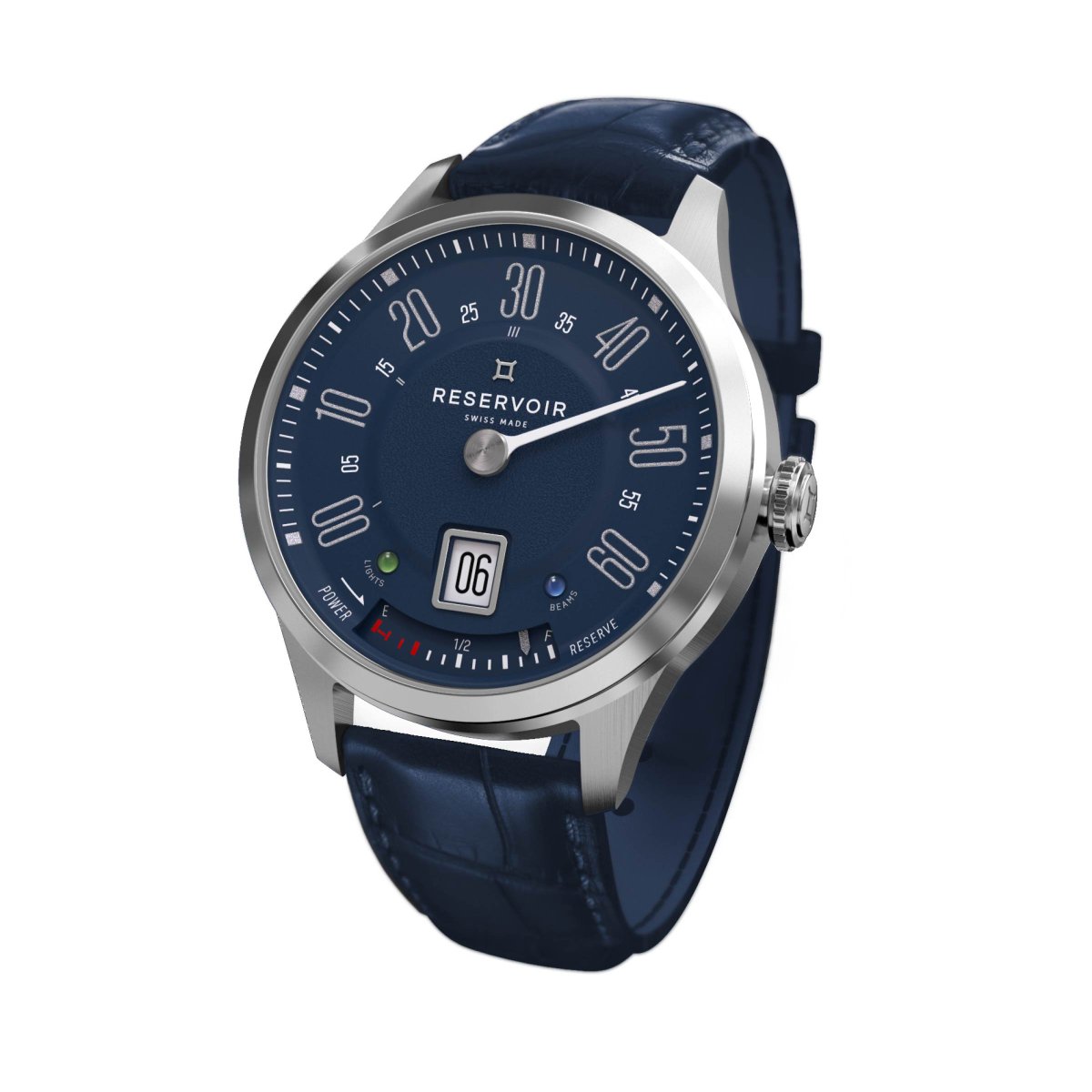 VERITIMEWATCHES's tweet image. Inspired by the #classicMinicar - #theLongbridge model by @ReservoirWatch now also comes in a 41.5 mm case made of precious metals. Rose gold and palladium.
The Palladium version, #TheLongbridgeNightfall, features a beautiful blue dial and a matching quality blue alligator strap