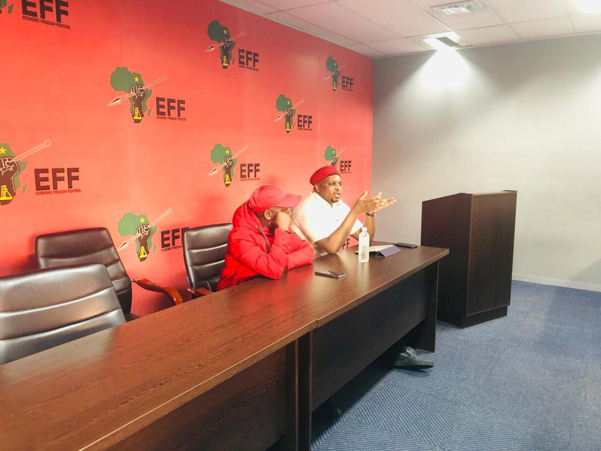 EFFYouthCommand's tweet photo. The second official meeting of the CSCT. Official induction of the CSTC by the Deputy President Commisar  @FloydShivambu of the @EFFSouthAfrica

The peak efficiency of knowledge and strategy is to make conflict unnecessary.” – Sun Tzu

#LearnPersuade&amp;Conscientise https://t.co/5CcTKmeA6z