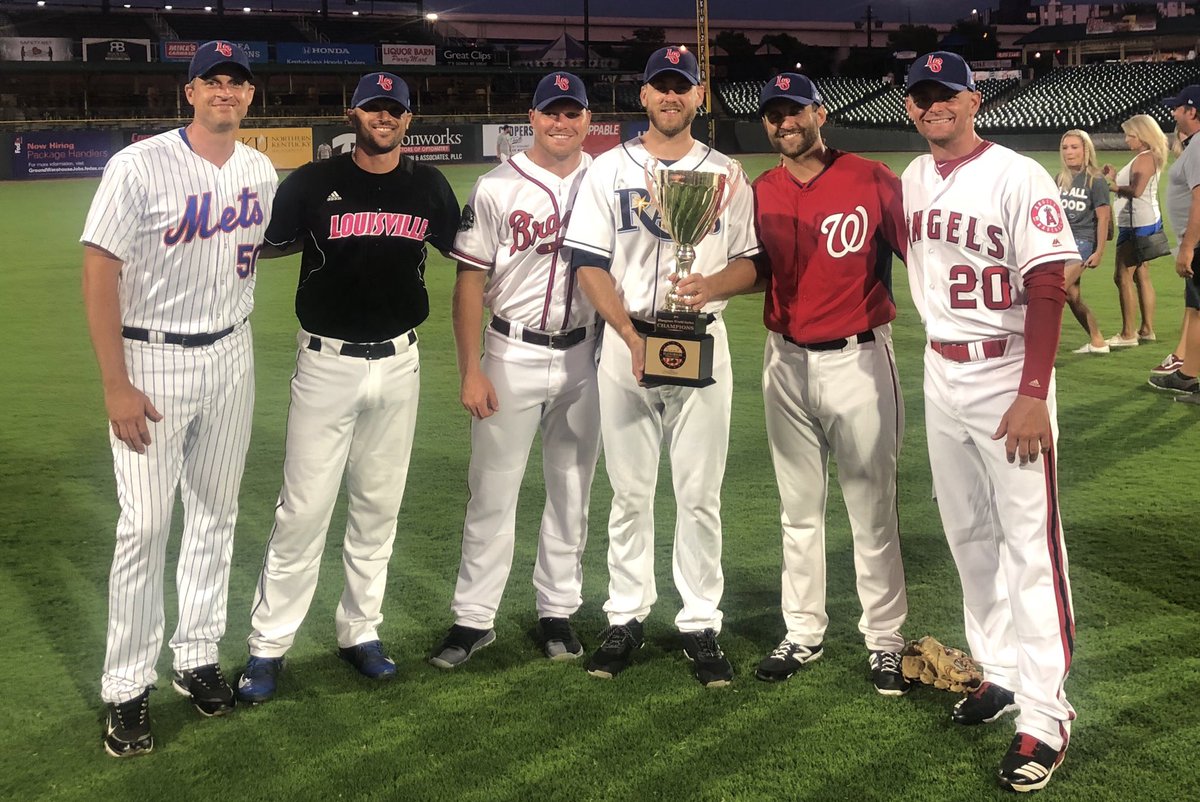 LouisvilleBSB's tweet image. 🏆 They’ve still got it! @BluegrassWS Champions for the former Cards!

▪️ Sean Green
▪️ Kyle Carden 
▪️ Drew Harrington 
▪️ Justin Marks
▪️ Neil Holland 
▪️ Cody Ege 

#L1C4