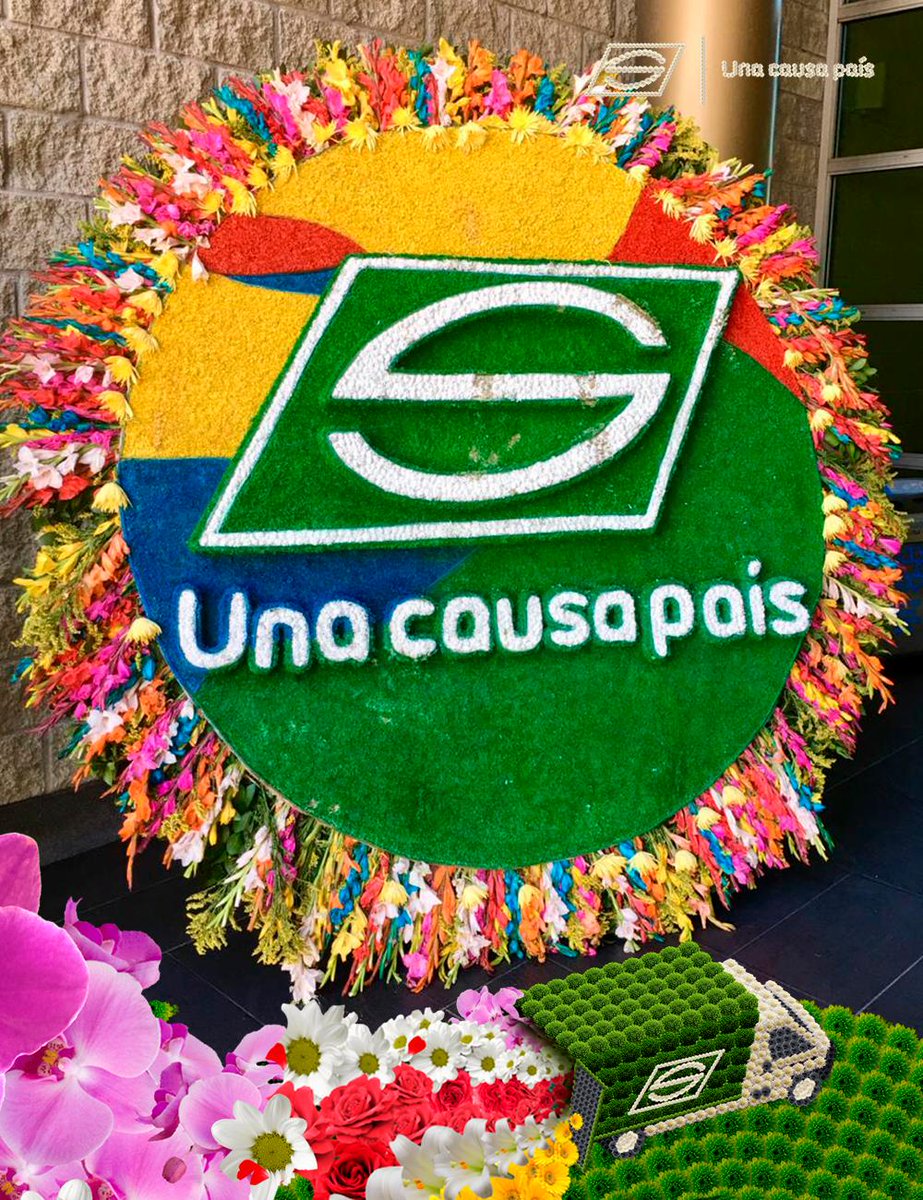 Servientrega_ms's tweet photo. ¡Es color, es tradición, es amor con toda la pasión! Una #CausaPaís presente en la #FeriaDeLasFlores 2019 🌷 💐 https://t.co/cWLjD1WM56