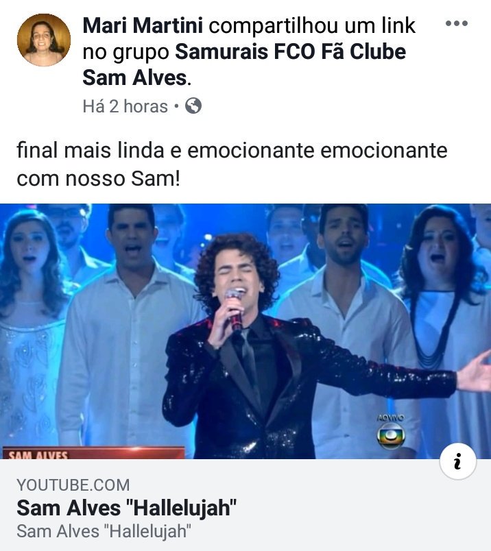 SamuraisFCO's tweet photo. A @marimartiny1 nos lembrou hj, da final liiiiinda que nosso Sam nos presenteou @TheVoiceBrasil.
Bora curtir?
Clica aí👇
https://t.co/bC8CqhqY1o https://t.co/rXjOMCsHzb